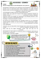 Vorschau - Arbeitsblätter - Nachhaltige Ernährung - Ökologischer Anbau/ Biosiegel / Fast Food mit Lösung ( Klasse 7 / 8 / 9) - Deckblatt