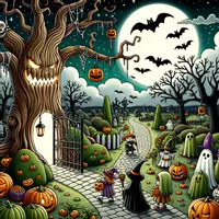 Vorschau - Arbeitsblätter - Wachsendes Materialpaket Halloween Legekreis Videos usw - Deckblatt