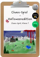 Vorschau - Spiele - Chaos-Spiel: Mathe-Mix (Halloweenedition) - Deckblatt