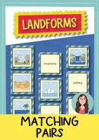 Vorschau - Spiele - Landforms Matching Pairs Game (Englisch) - Deckblatt