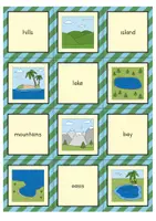 Vorschau - Spiele - Landforms Matching Pairs Game (Englisch) - Seite 2