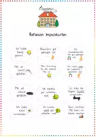Vorschau - Anderer Materialtyp - Reflexion Impulskarten (Satzanfänge) - Fächerübergreifend - Kl. 3/4 - Deckblatt