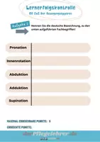 Vorschau - Stundenentwürfe - Materialpaket "Der Bewegungsapparat" Unterrichtsreihe inkl. Lernerfolgskontrolle - Seite 3