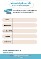 Vorschau - Klassenarbeiten - Lernerfolgskontrolle - Bewegungsapparat - Seite 3