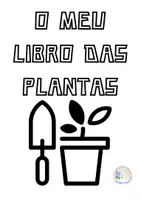 Vista previa - Hojas de trabajo - O MEU LIBRO DAS PLANTAS (LIBRO-LAPBOOK) - Portada