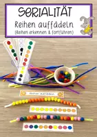 Vorschau - Anderer Materialtyp - Reihen auffädeln Pfeifenputzer - Deckblatt