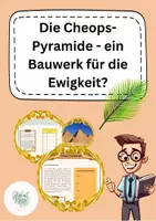 Vorschau - Arbeitsblätter - Die Cheops-Pyramide - Deckblatt