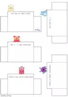 Vorschau - Mal- und Bastelvorlagen - Lernbox basteln – Vorlage für Karteikasten DIN A8 (Grundschule) | Karteikarten organisieren & lernen - Seite 2