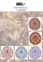 Vorschau - Arbeitsblätter - Igel-Mandalas, Herbst - Deckblatt