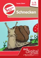Vorschau - Unterrichtsreihen - Themenheft Schnecken (1./2. Klasse, dreifach differenziert) - Deckblatt