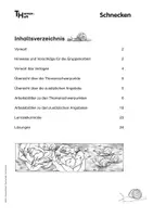 Vorschau - Unterrichtsreihen - Themenheft Schnecken (1./2. Klasse, dreifach differenziert) - Seite 3