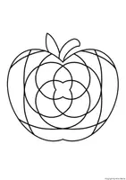 Vorschau - Arbeitsblätter - Apfel-Mandalas Herbst - Seite 3