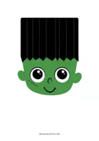Προεπισκόπηση - Διαδραστικό υλικό - Let's Give Green Monster a Haircut Chant and Craft - Το Πράσινο Τερατάκι Χρειάζεται Κούρεμα! - Σελίδα 1