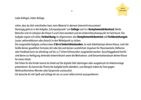 Vorschau - Unterrichtsreihen - Schnipselparade Komplementärkontrast - Seite 2