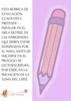 Vista previa - Refuerzo / NEE / Materiales de apoyo - Rúbrica de evaluación: Área motriz - página 1
