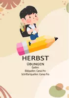Vorschau - Arbeitsblätter - Herbst Zählen | Mathematik Grundschule | editierbar - Seite 1