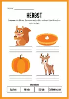 Vorschau - Arbeitsblätter - Herbst Zählen | Mathematik Grundschule | editierbar - Seite 2