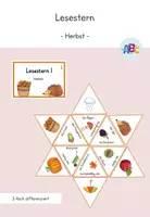 Vorschau - Spiele - Lesestern : Herbst (2-fach differenziert) - Deckblatt