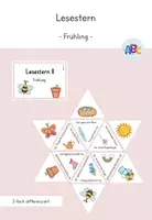 Vorschau - Spiele - Lesestern : Frühling (2-fach differenziert) - Deckblatt