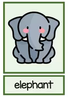 Vorschau - Bildkarten - Animals - Bild- und Wortkarten - Seite 2