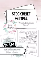 Vorschau - Spiele - Wimpel Steckbrief - Wir sind ein klasse Team- Klassengemeinschaft - kollaborativ - Schulanfang - classroom management #schulstartmitLMP2019 - Deckblatt