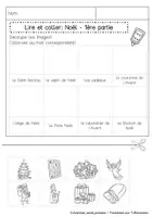 Aperçu - Feuilles d'exercices - Vocabulaire: Noel - Page 2