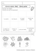 Aperçu - Feuilles d'exercices - Vocabulaire: Noel - Page 3