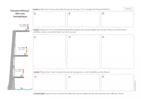 Vorschau - Arbeitsblätter - ENERGIEERHALTUNG - Kinetische & potentielle Energie - Seite 3