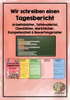 Vorschau - Arbeitsblätter - Tagesbericht - Praktikumsbericht - Praktikum - Deckblatt