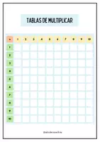 Vista previa - Hojas de trabajo - Pack de iniciación a la multiplicación - página 3