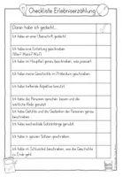 Vorschau - Stundenentwürfe - Erlebniserzählung Geschichte schreiben - Checklisten und Tafelmaterial - Seite 2