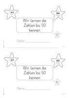 Vorschau - Unterrichtsreihen - Wir lernen die Zahlen bis 50 kennen (Einf,Übung, Wdhl) - Seite 2