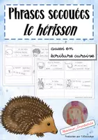 Aperçu - Feuilles d'exercices - Phrases secouées: Herisson - Page de couverture