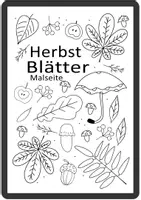 Vorschau - Arbeitsblätter - Herbst Malen Kunst Grundschule | editierbar - Seite 3