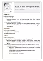 Vorschau - Stundenentwürfe - Das Haushaltsbuch (Variante 1) - Seite 2