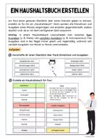 Vorschau - Stundenentwürfe - Das Haushaltsbuch (Variante 1) - Seite 3