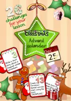 Vorschau - Spiele - Christmas Advent calendar: challenges at school - Deckblatt