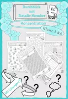 Vorschau - Unterrichtsreihen - 10 tolle Konzentrationsübungen Klasse 5 und 6 - Deckblatt