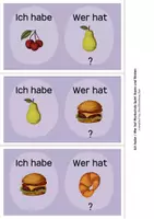 Vorschau - Spiele - Ich habe - Wer hat Spiel, Essen und Trinken - Seite 1