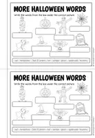 Vorschau - Arbeitsblätter - Halloween - Activity Booklet - Seite 3