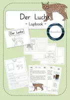 Vorschau - Arbeitsblätter - Der Luchs - Ein Lapbook - Deckblatt