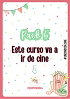 Vista previa - Manualidades / Dibujos para colorear - Pack 5 - Este curso va a ir de cine - página 1