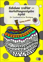 Vorschau - Mal- und Bastelvorlagen - Zeichne weiter_2 - Gestaltungsaufgabe Apfel - Deckblatt