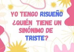 Vista previa - Juegos / Gamificación - Juego "yo tengo, quien tiene". SINÓNIMOS - Portada