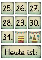 Vorschau - Poster - Affe Dauerkalender für die Affenklasse - Seite 3