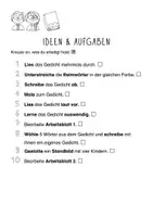 Vorschau - Arbeitsblätter - Herbstgedicht: Septembermorgen von Eduard Mörike. Idee für eine Unterrichtseinheit - Seite 2