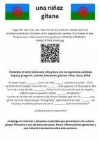 Vorschau - Arbeitsblätter - gitanos - la niñez gitana de Alba Flores (Haus des Geldes) - Lückentext - Seite 2