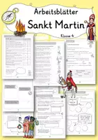 Vorschau - Arbeitsblätter - Sankt Martin Arbeitsblätter 4. 5. Klasse Ethik Herbst - Deckblatt