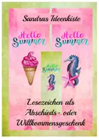 Vorschau - Mal- und Bastelvorlagen - Lesezeichen als Abschieds- oder Willkommensgeschenk - Deckblatt