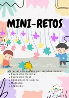 Vista previa - Unidades / Secuencias / Situaciones de Aprendizaje - MINI-RETOS. - Portada
